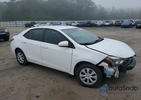2015 Toyota Corolla L z USA, uszkodzony, nr VIN 2T1BURHE4FC437399